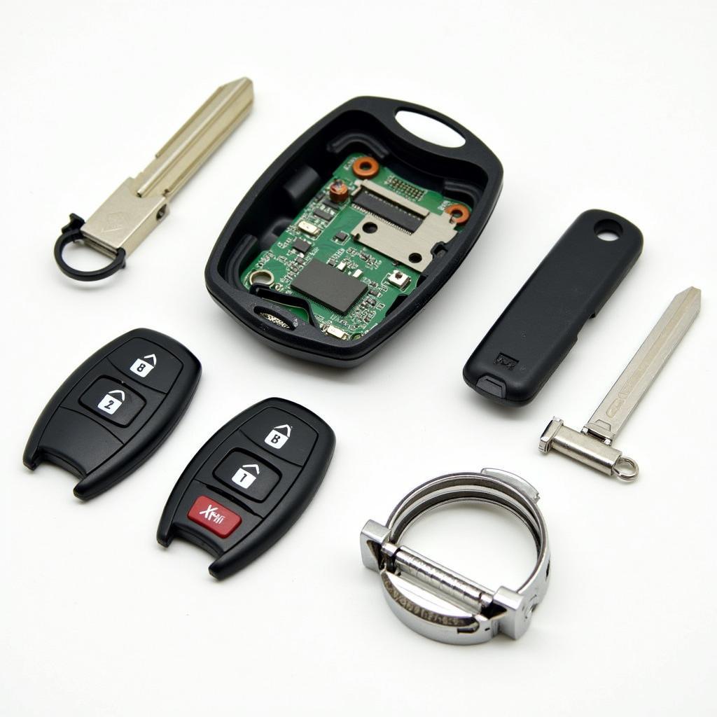 Chrysler Key Fob Interior Components