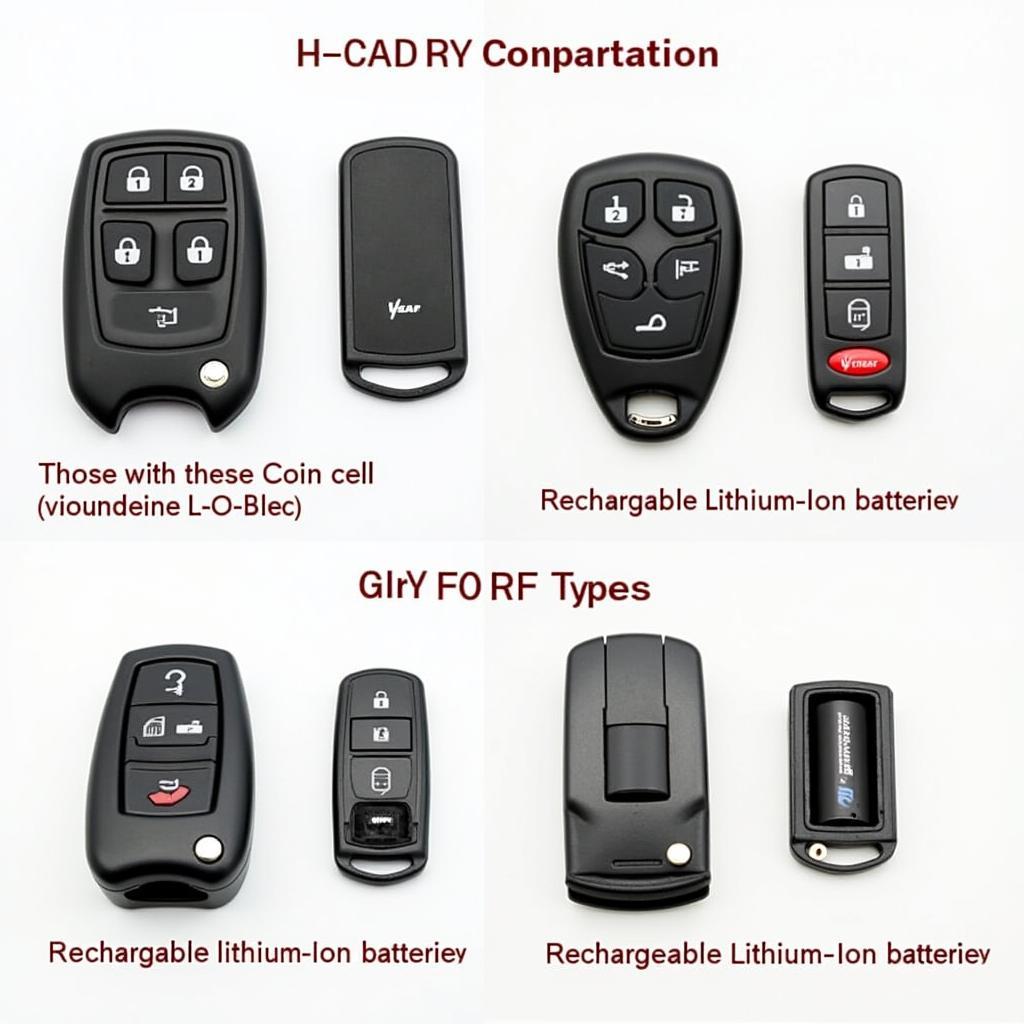 Chrysler Key Fob Types