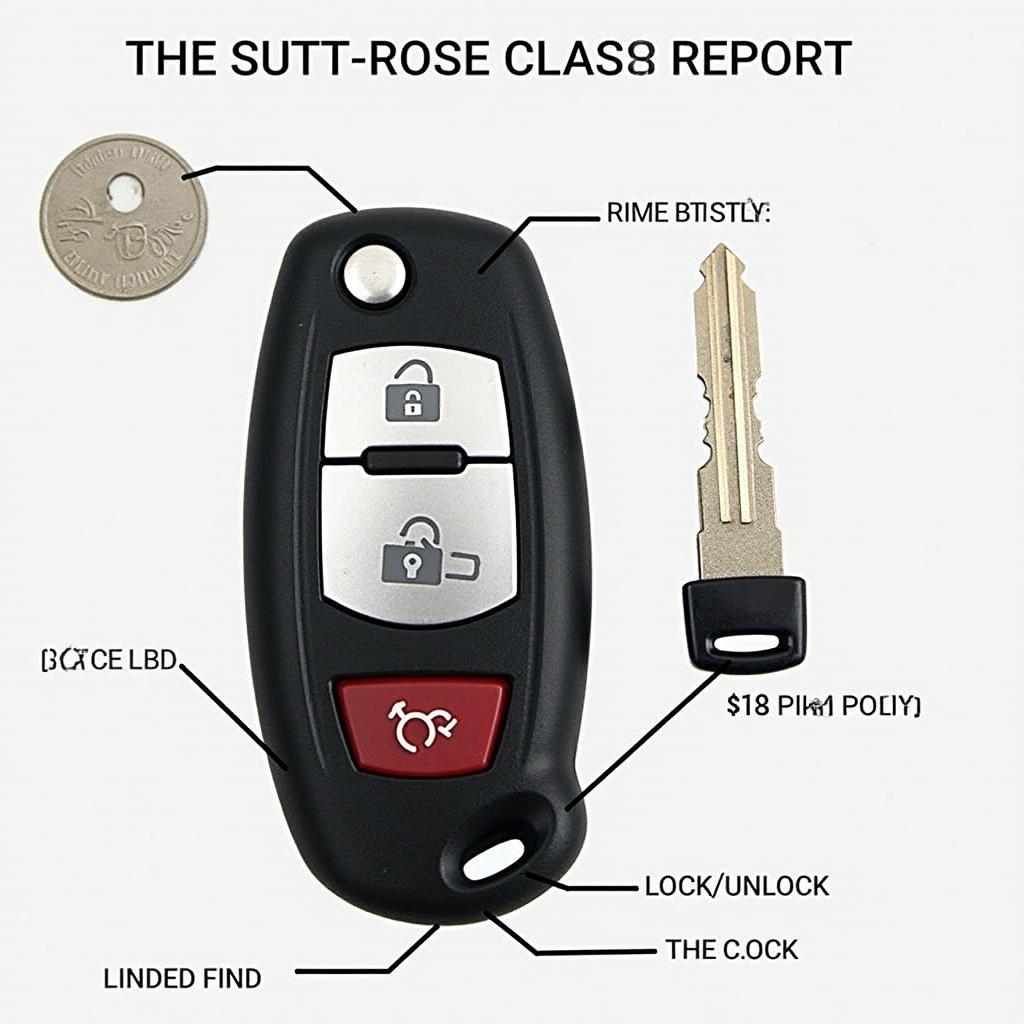 Chrysler Pacifica Key Fob Components