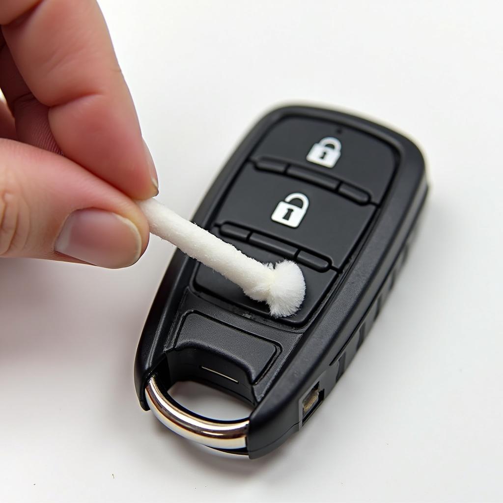 Cleaning Honda Odyssey Key Fob Battery Contacts