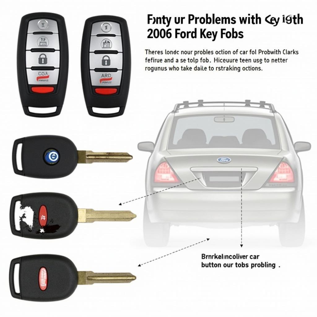 Troubleshooting Common Issues with 2006 Ford Key Fobs: Dead Battery, Faulty Buttons, Receiver Problems