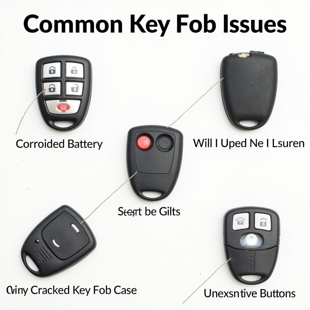 Common 2013 BMW X3 Key Fob Problems: Dead Battery, Broken Buttons, Damaged Case