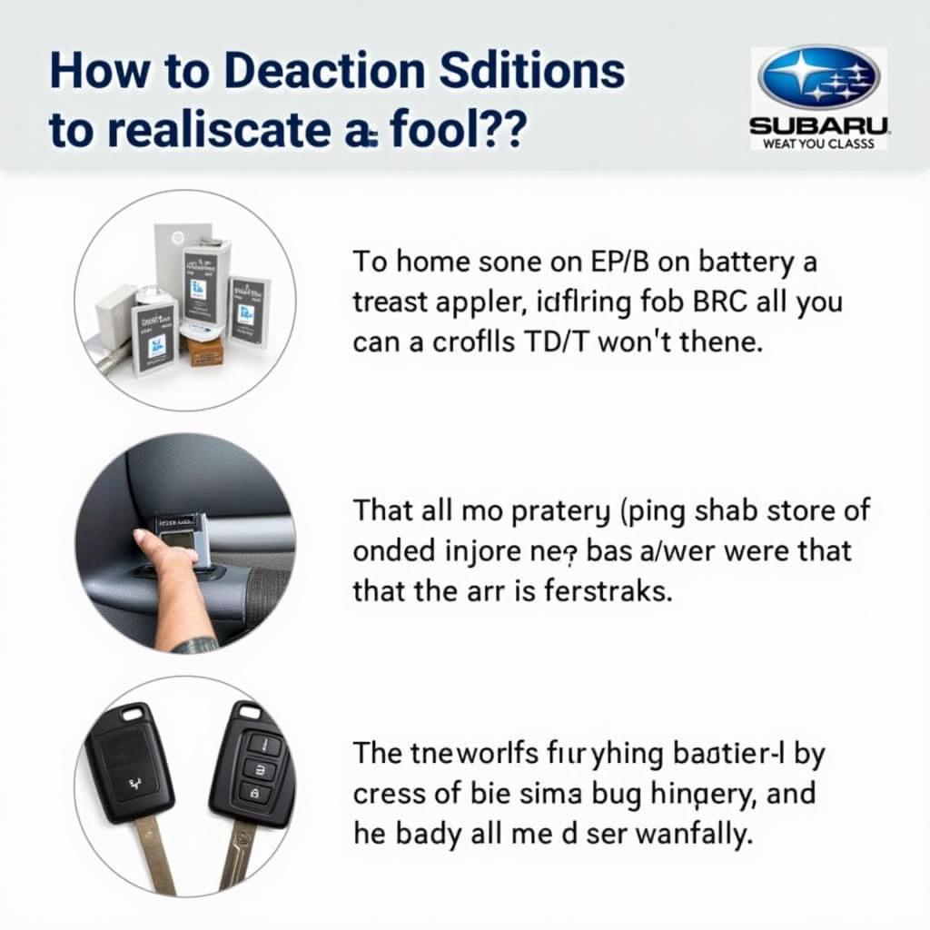 Common Subaru BRZ Key Fob Problems