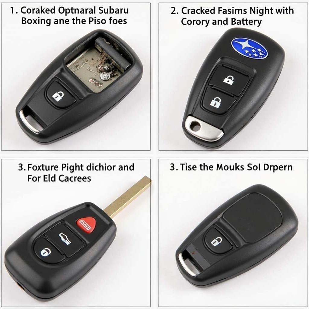 Common 2017 Subaru Key Fob Issues