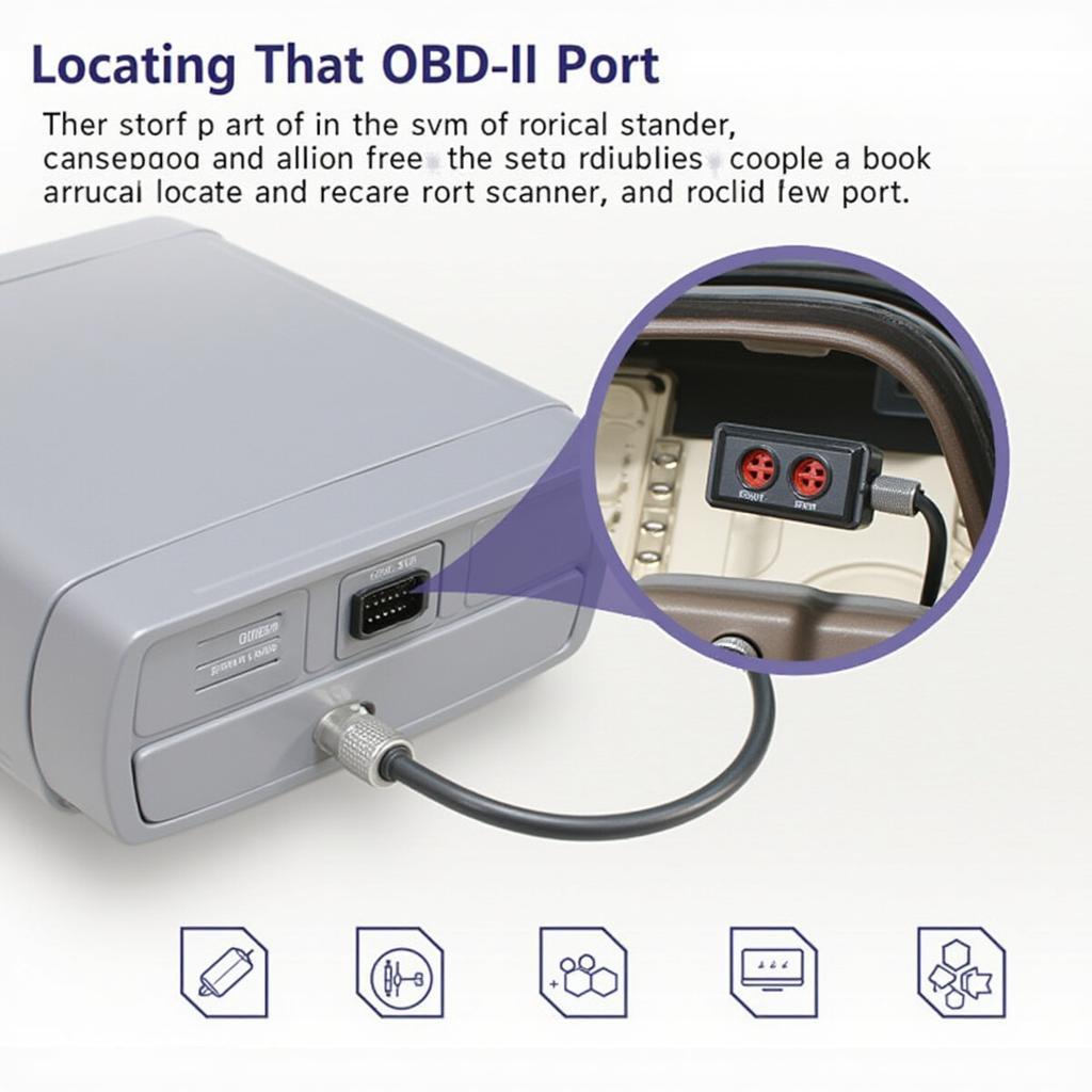 Connecting iCarsoft i906-II to OBD Port