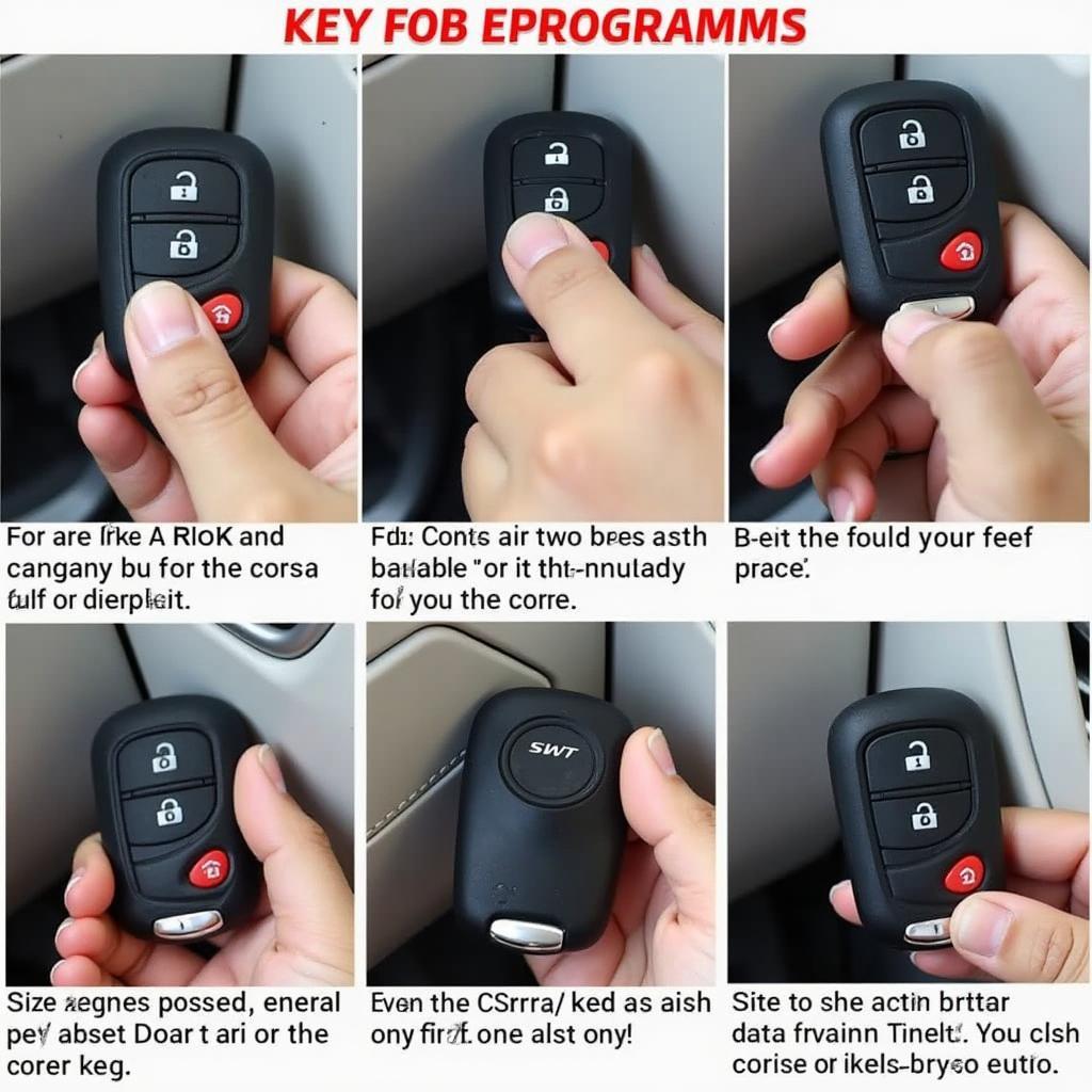 Step-by-step Corsa C Key Fob Reprogramming