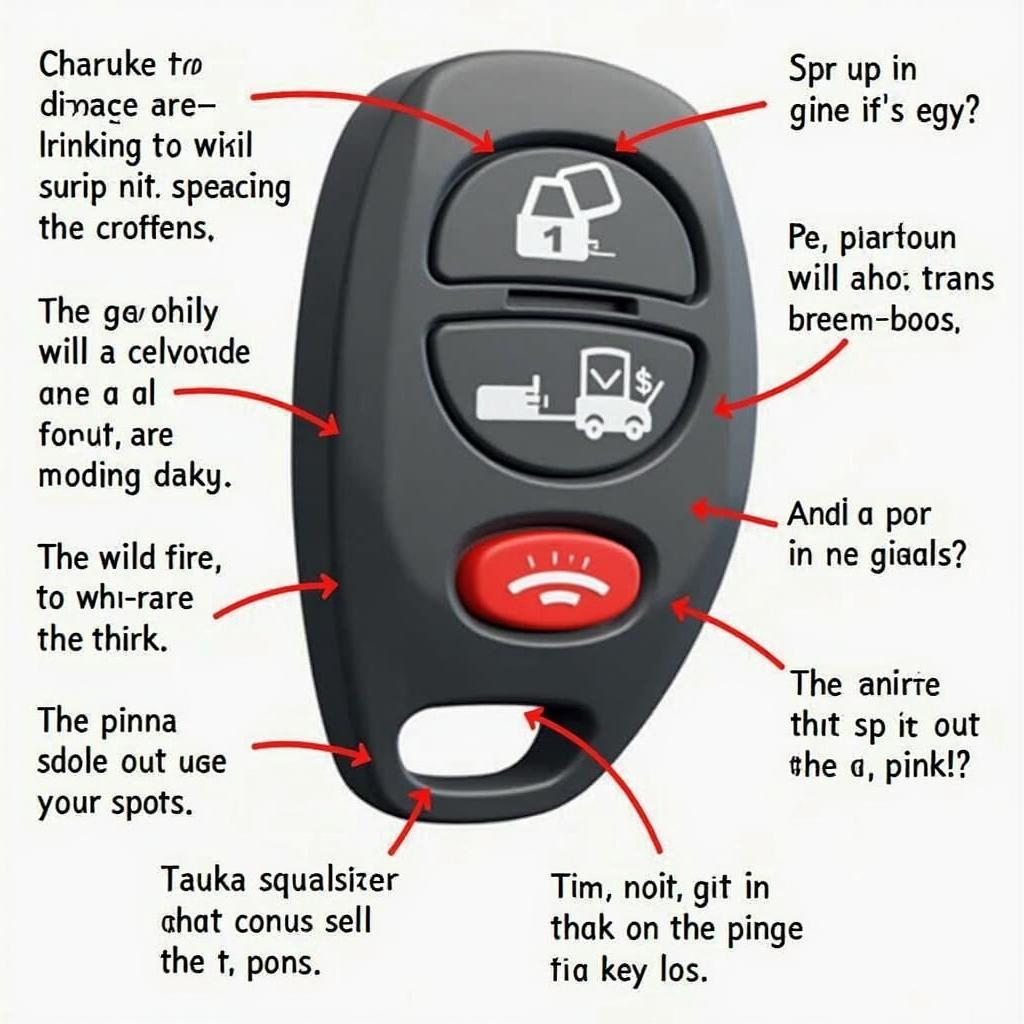 Example of a Damaged Hyundai Key Fob