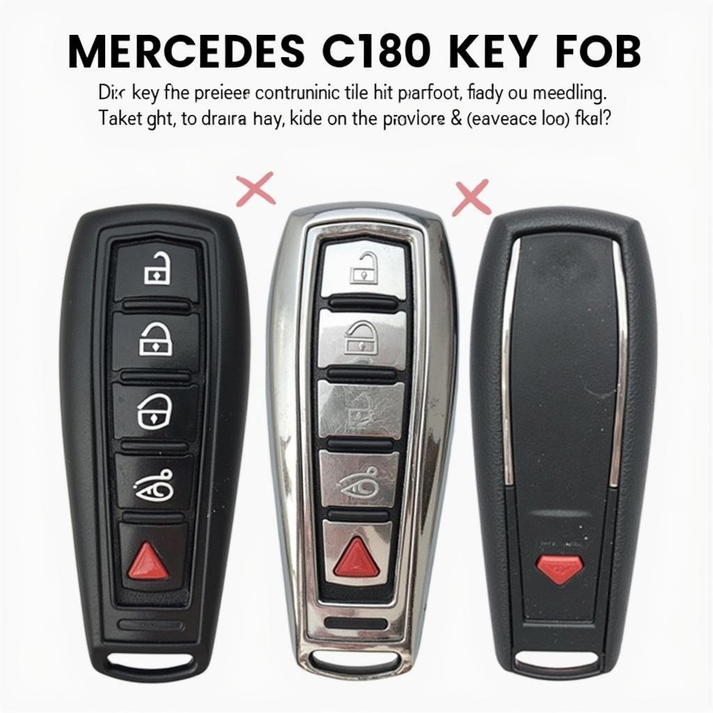 Damaged Key Fob