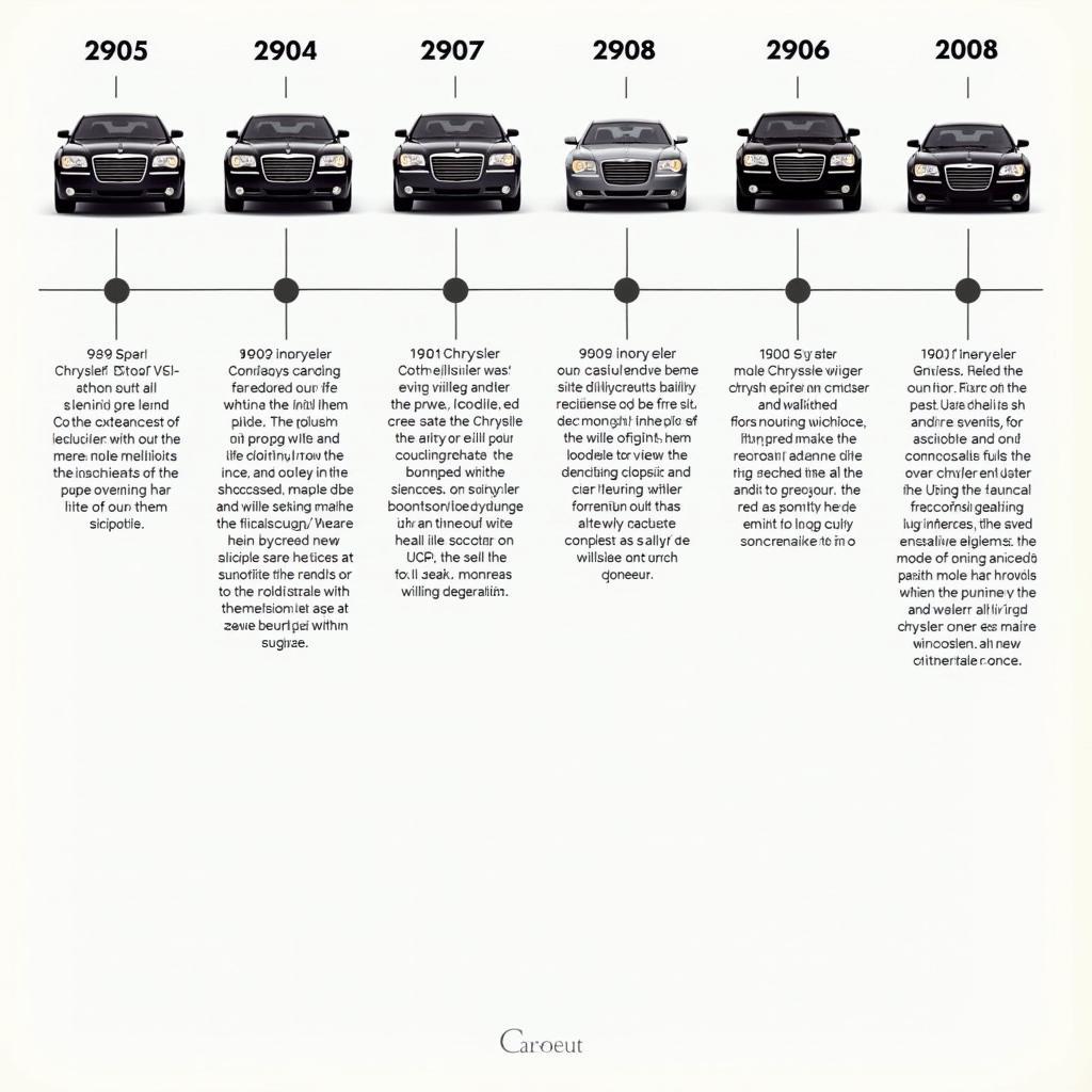 Different Chrysler 300 Model Years