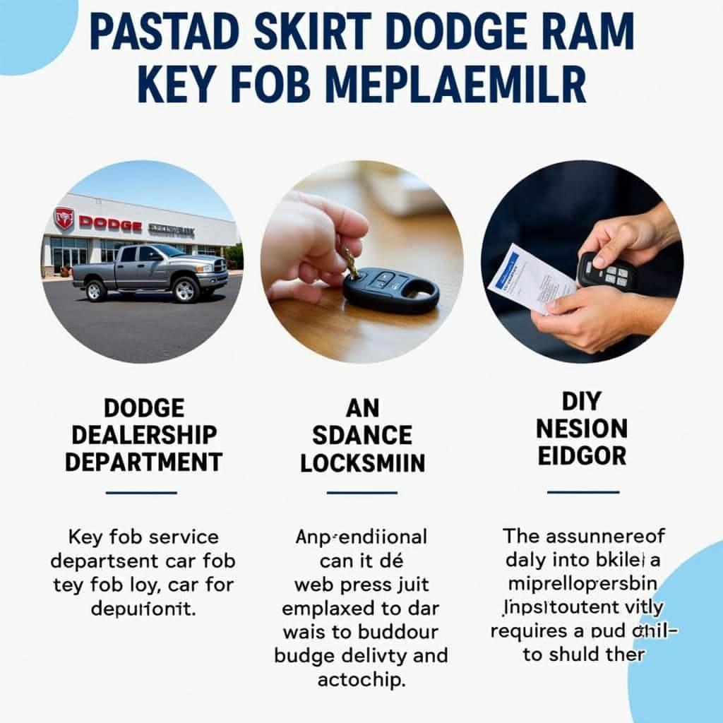 Dodge Ram Key Fob Replacement Options