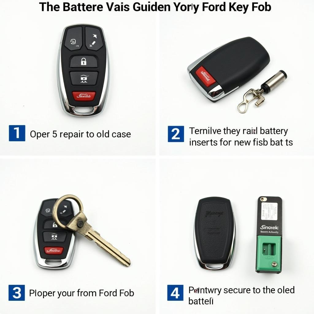  Replacing the Battery in a Ford Edge Key Fob