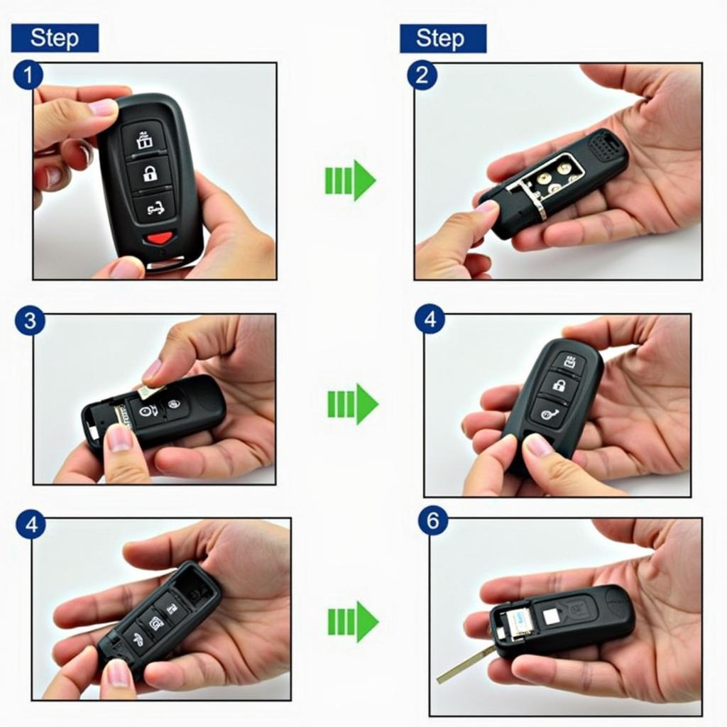 Replacing the battery in a Ford Edge key fob