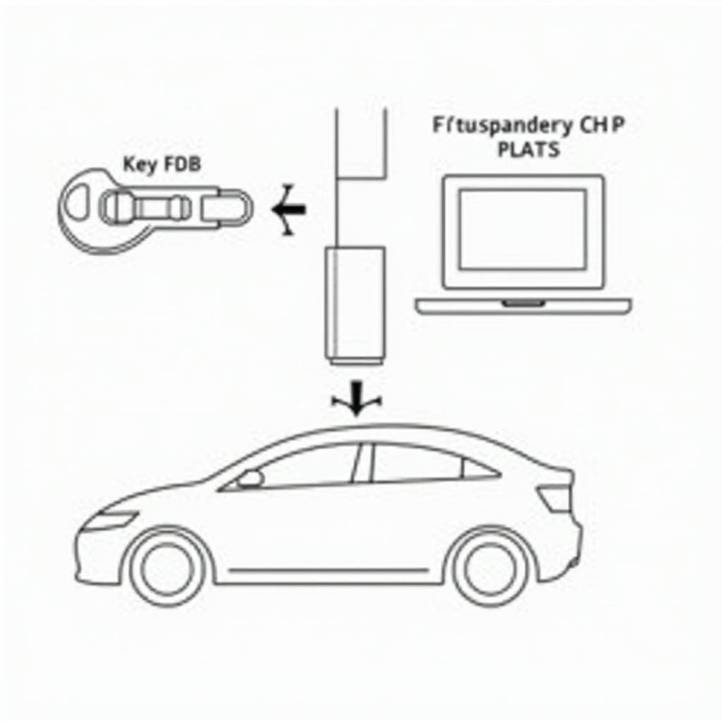 Diagram of the Ford F250 PATS System