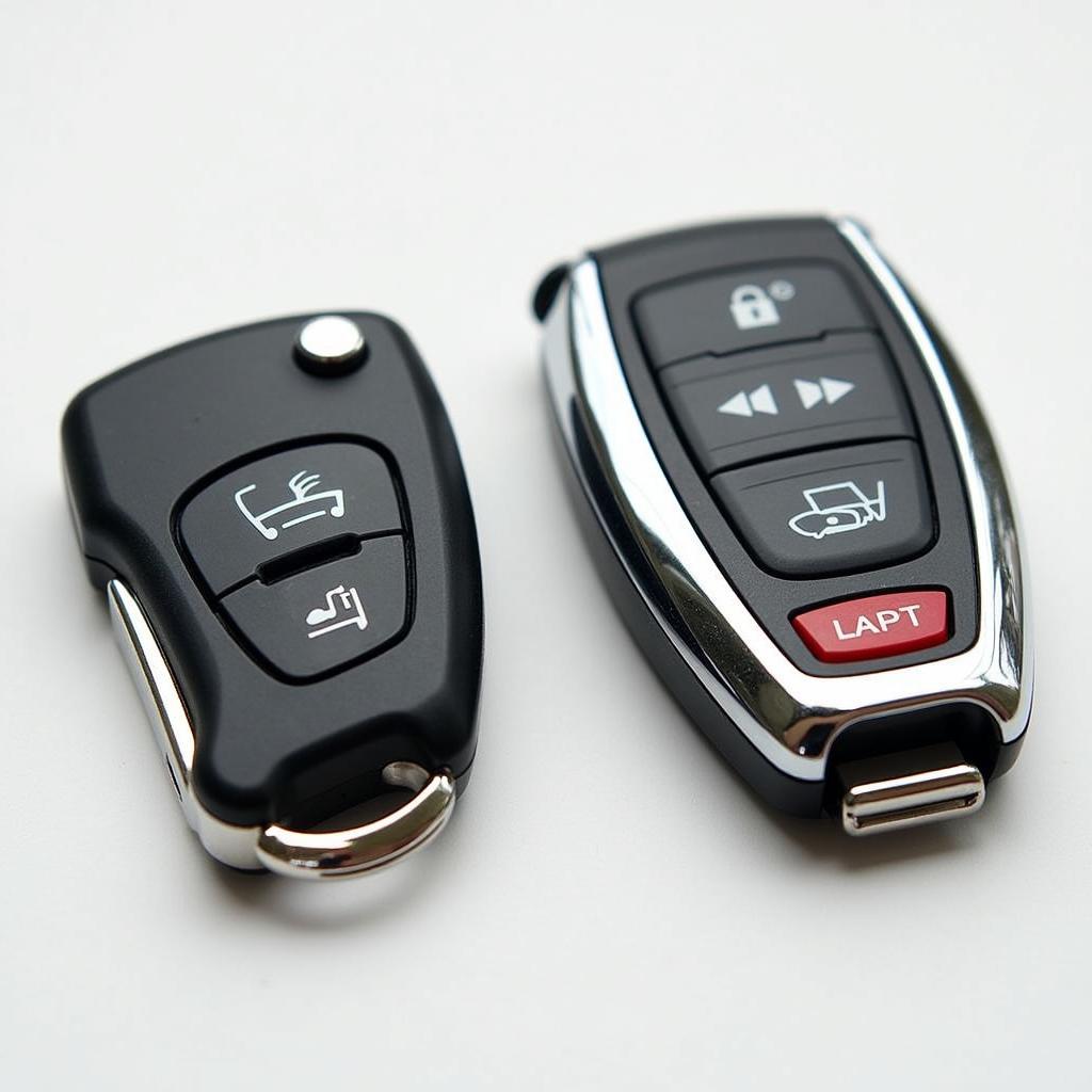 Ford Fusion Titanium Key Fob Types