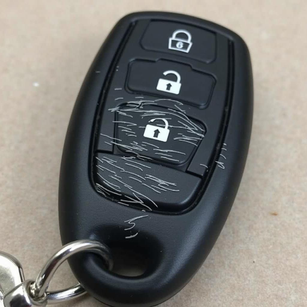 damaged gmc canyon denali key fob