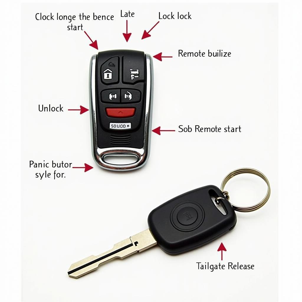 2009 GMC Envoy Denali Key Fob Functions