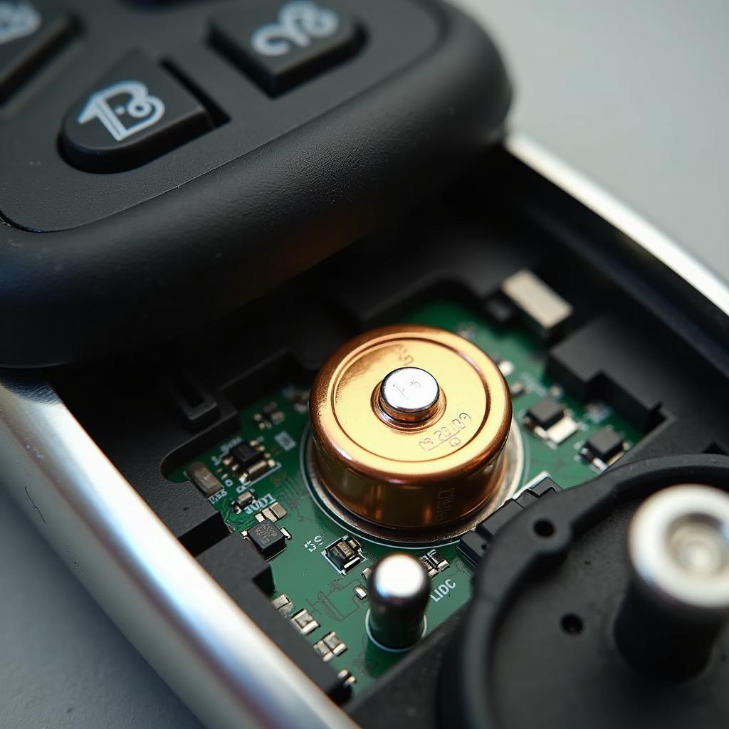 New Battery Inserted in GMC Key Fob