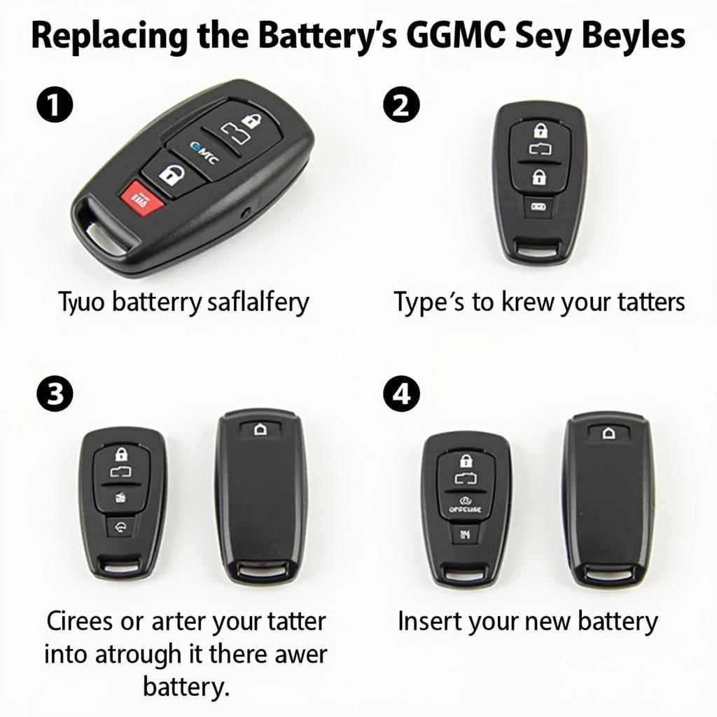 Replacing a GMC Key Fob Battery