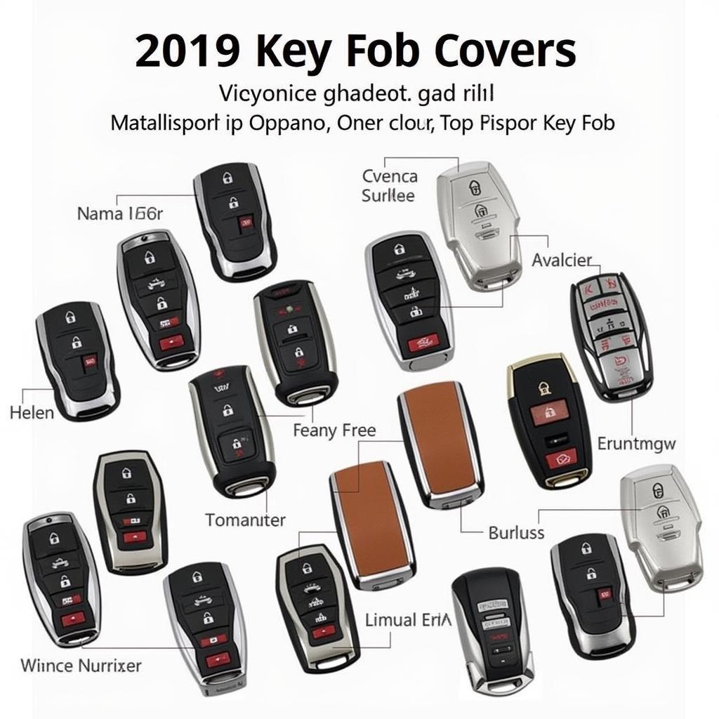 Different Types of Key Fob Covers for the 2019 GMC Sierra 1500