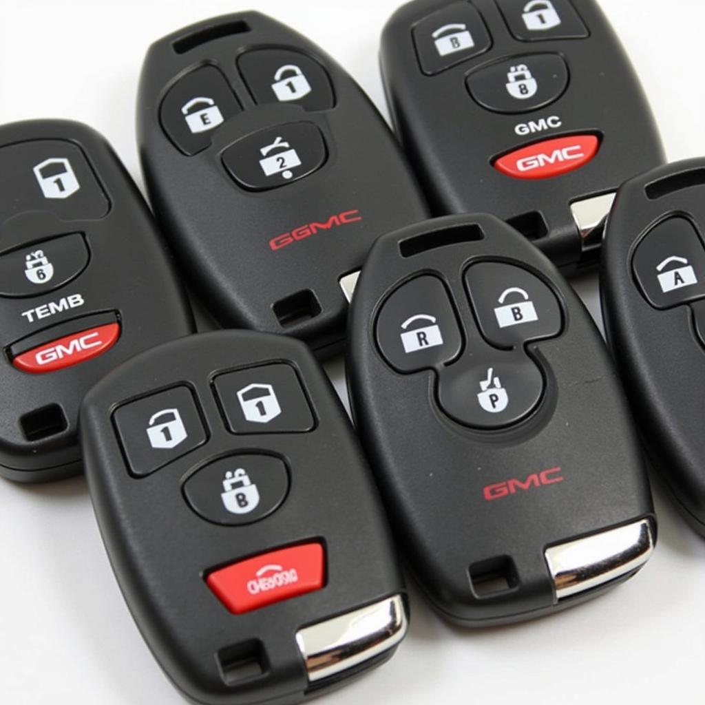 GMC Sierra key fob replacement options