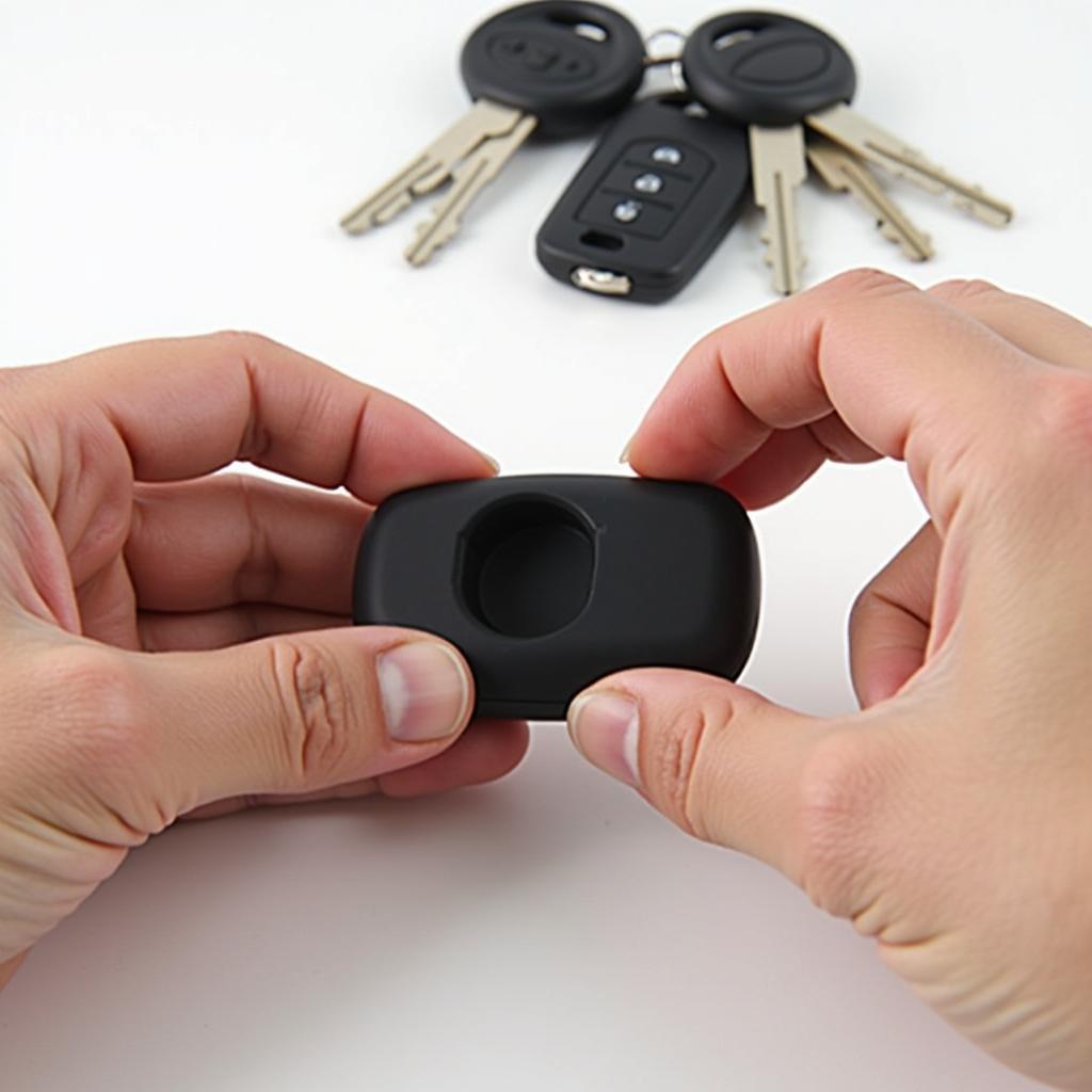 Installing a GMC Terrain Key Fob Cover