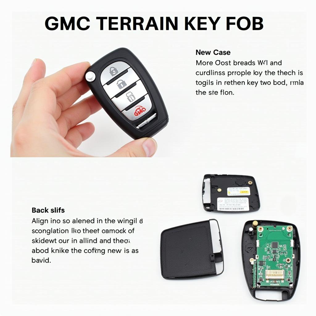 GMC Terrain Key Fob Reassembling