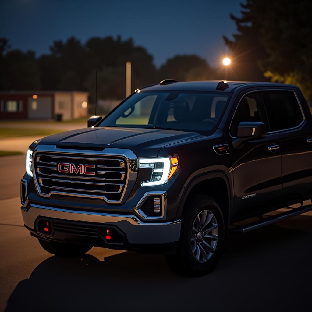 GMC Truck Owner Using Key Fob