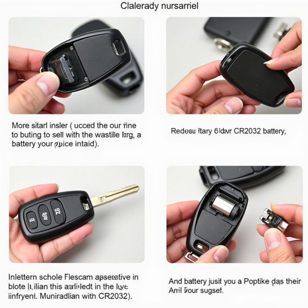 Honda Accord 2006 Key Fob Battery Replacement