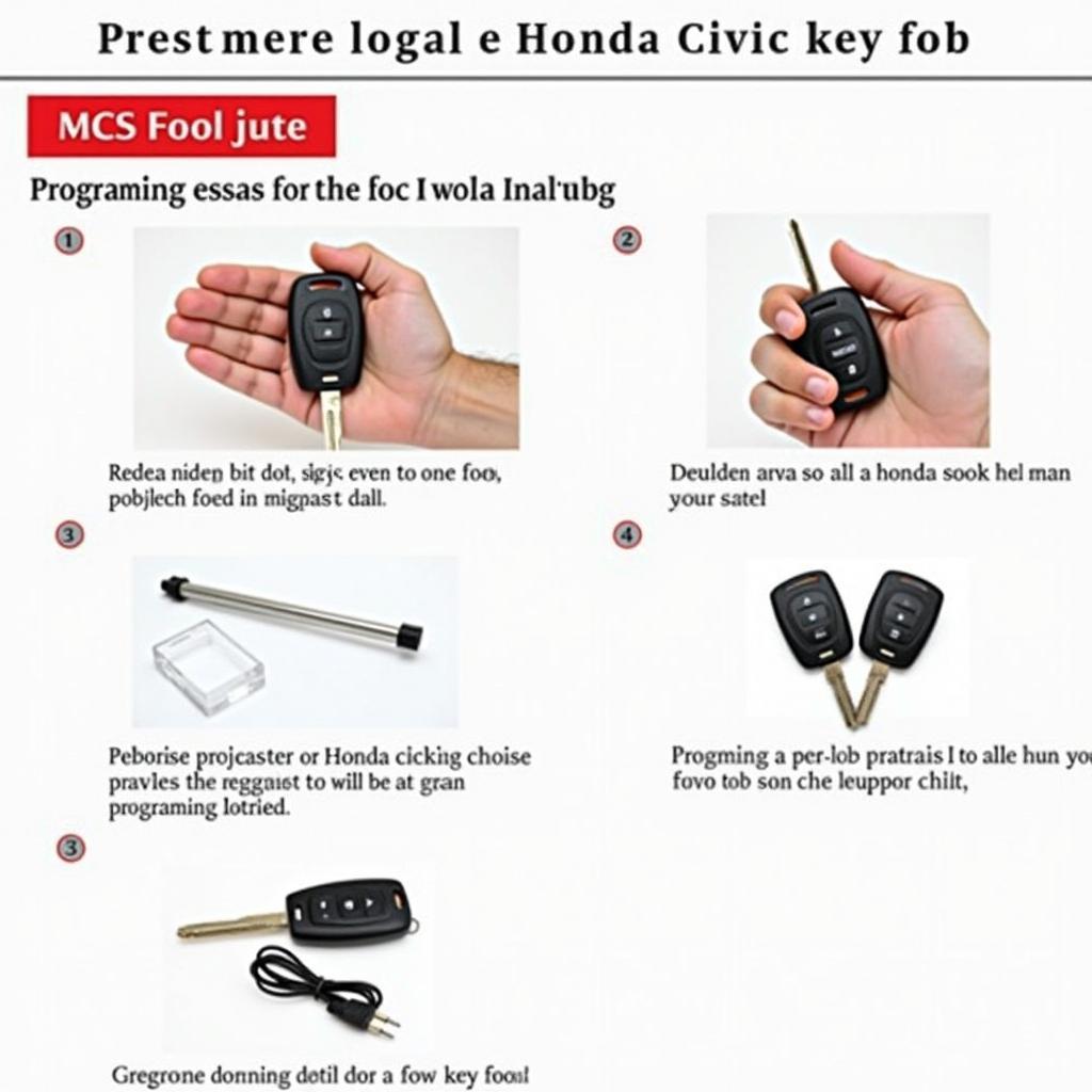 Programming a Honda Civic Key Fob