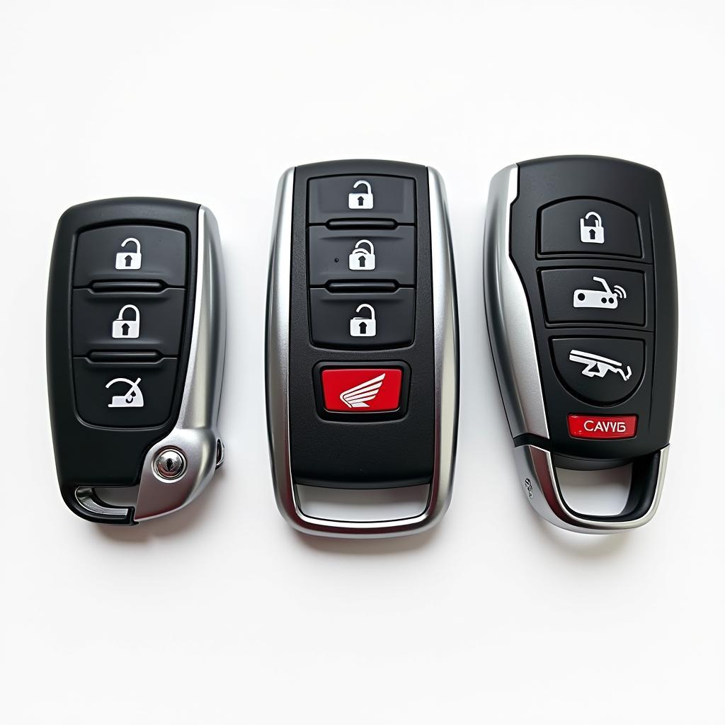 Types of Honda Civic Key Fobs