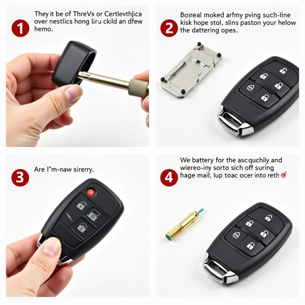 Replacing the battery in a Honda CRV 2017 key fob