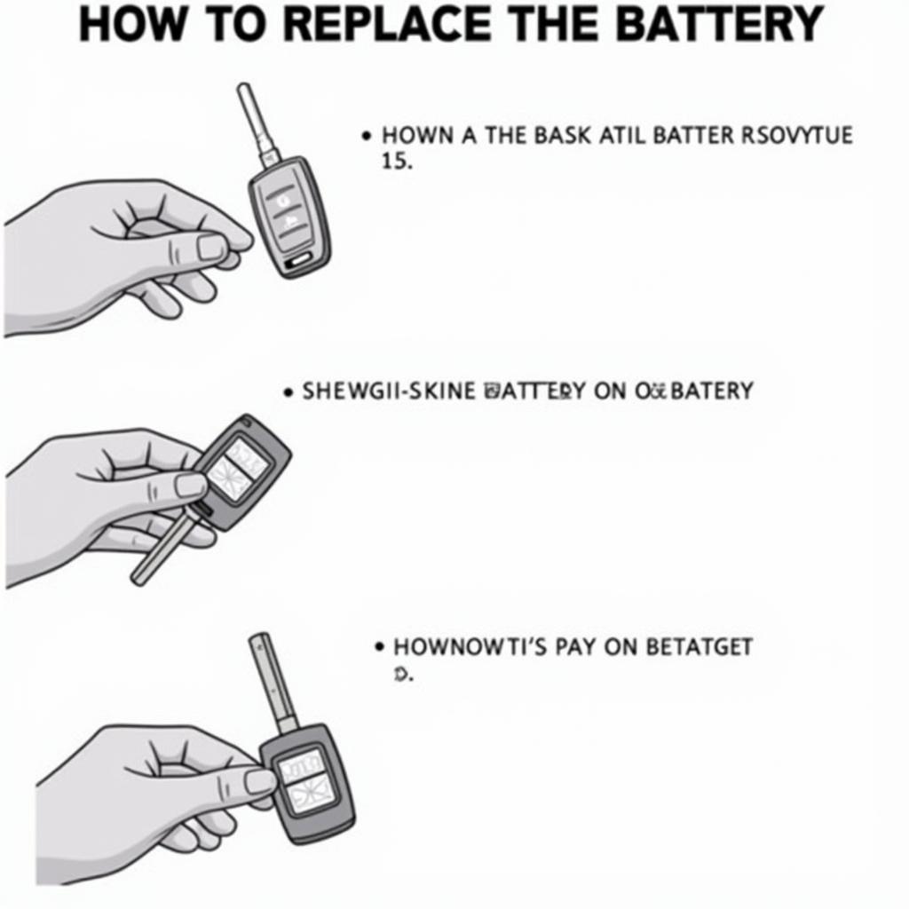 Steps to replace the Honda CRV key fob battery