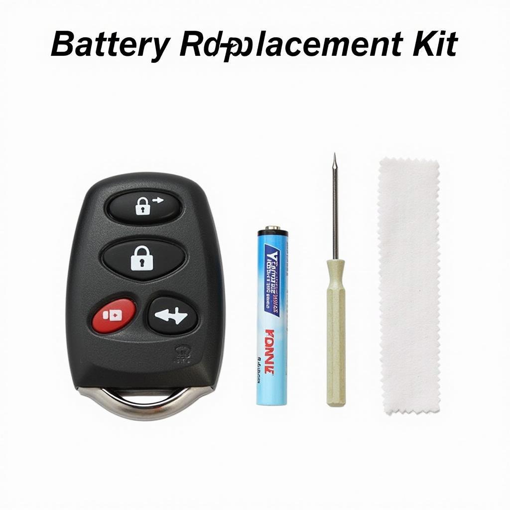 Honda Key Fob Battery Replacement Kit