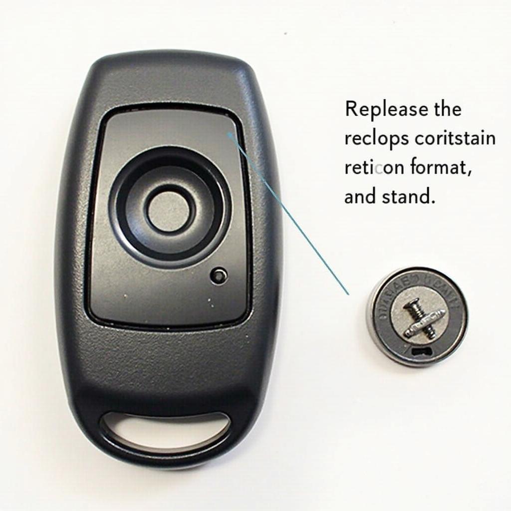 Replacing the battery in a Honda Pilot key fob