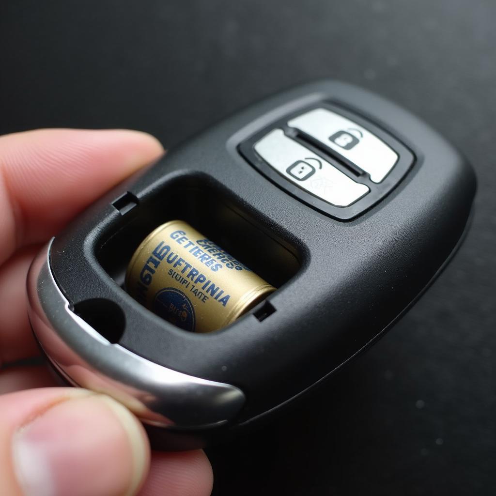 Hyundai Santa Fe key fob open