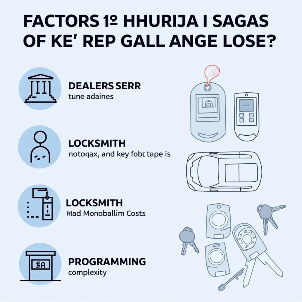 Factors Affecting Hyundai Santa Fe Key Fob Replacement Cost