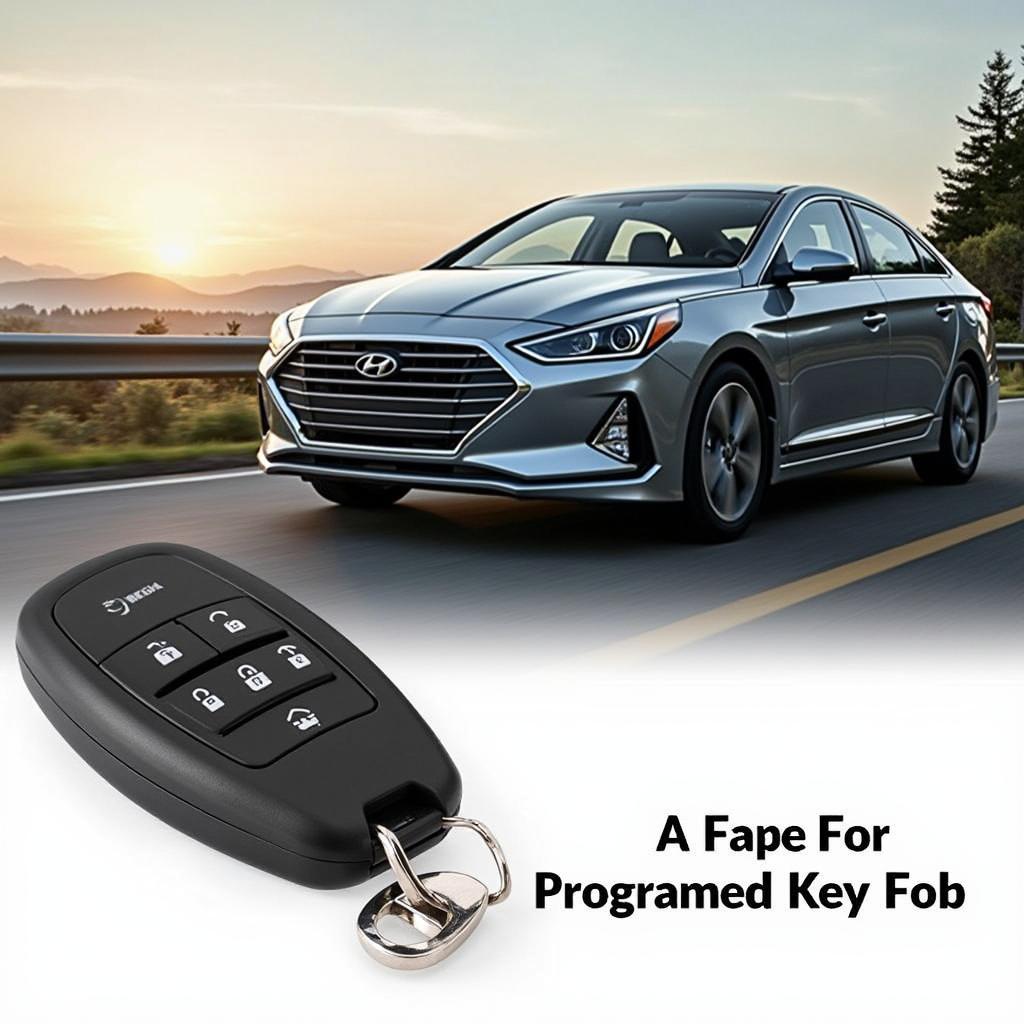 Hyundai Sonata with Key Fob