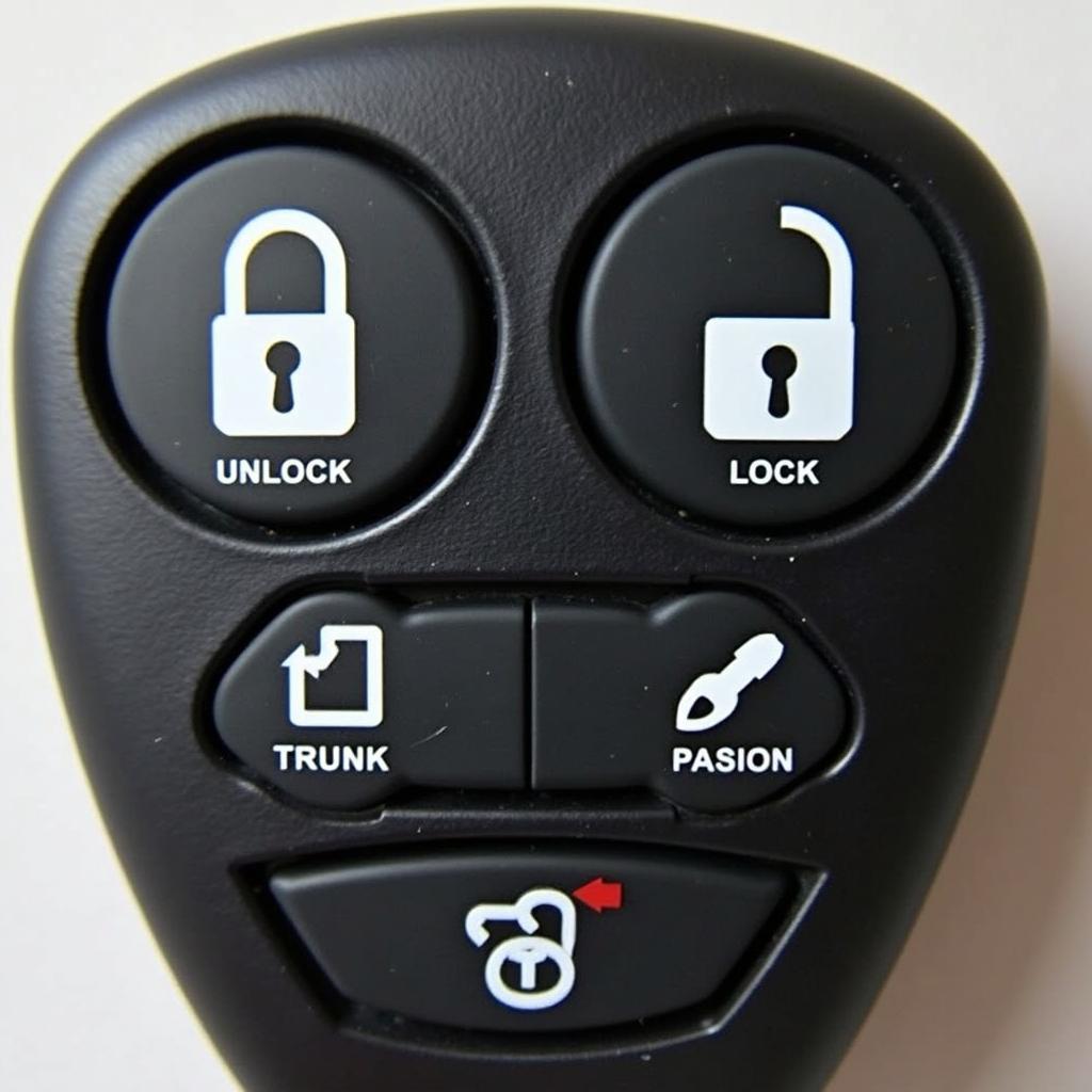 2023 hyundai tucson key fob buttons