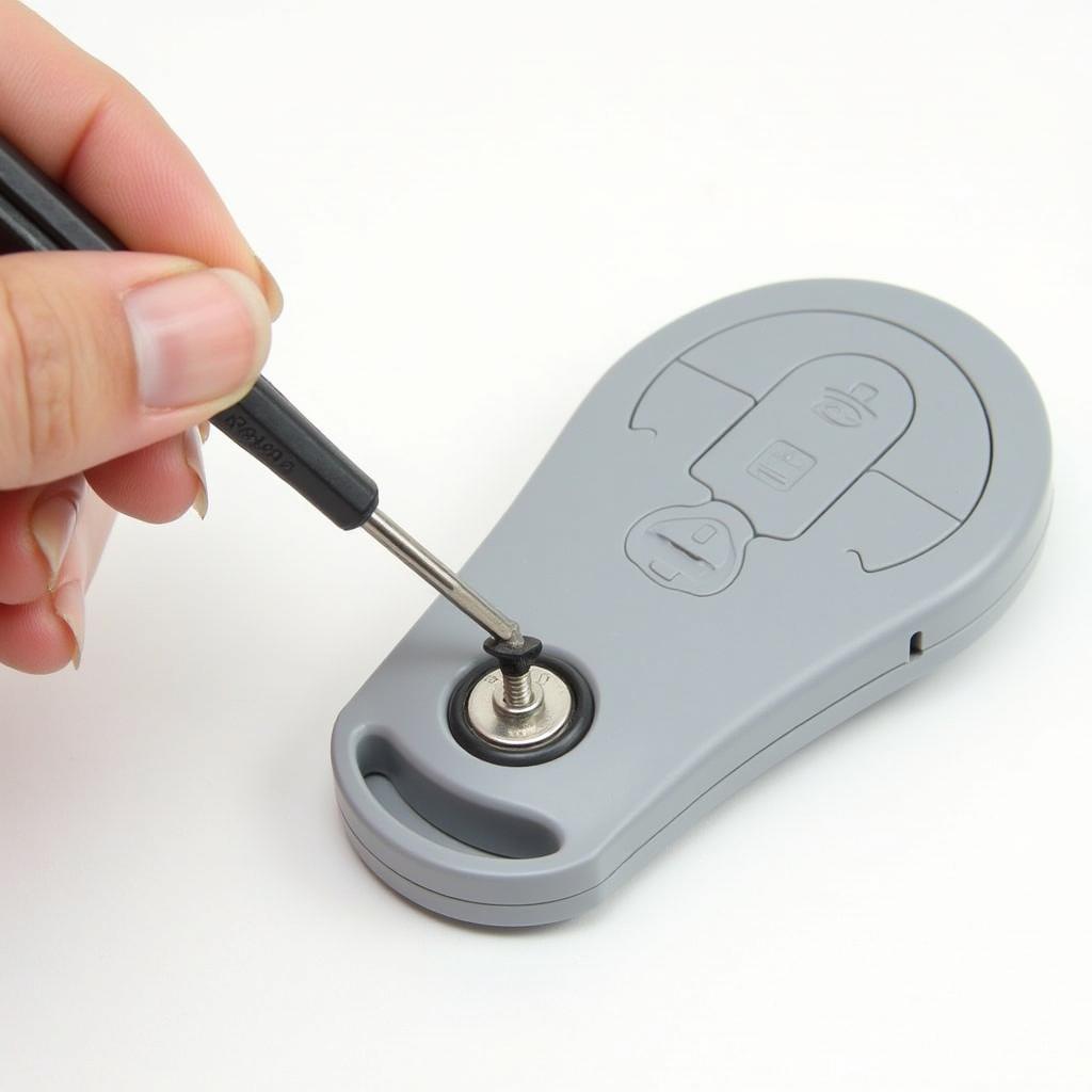 Opening the ID4 Key Fob Battery Cover