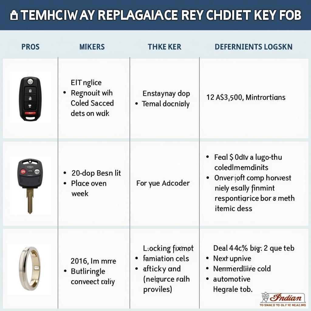 Indian Chief Key Fob Replacement Options