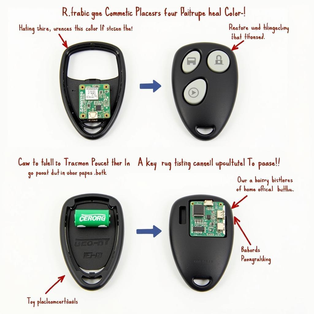 Installing a New Key Fob Shell for a 2001 Nissan Pathfinder