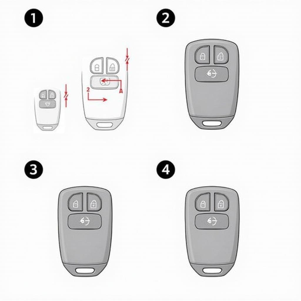 Installing 2004 Toyota 4Runner Key Fob Cover