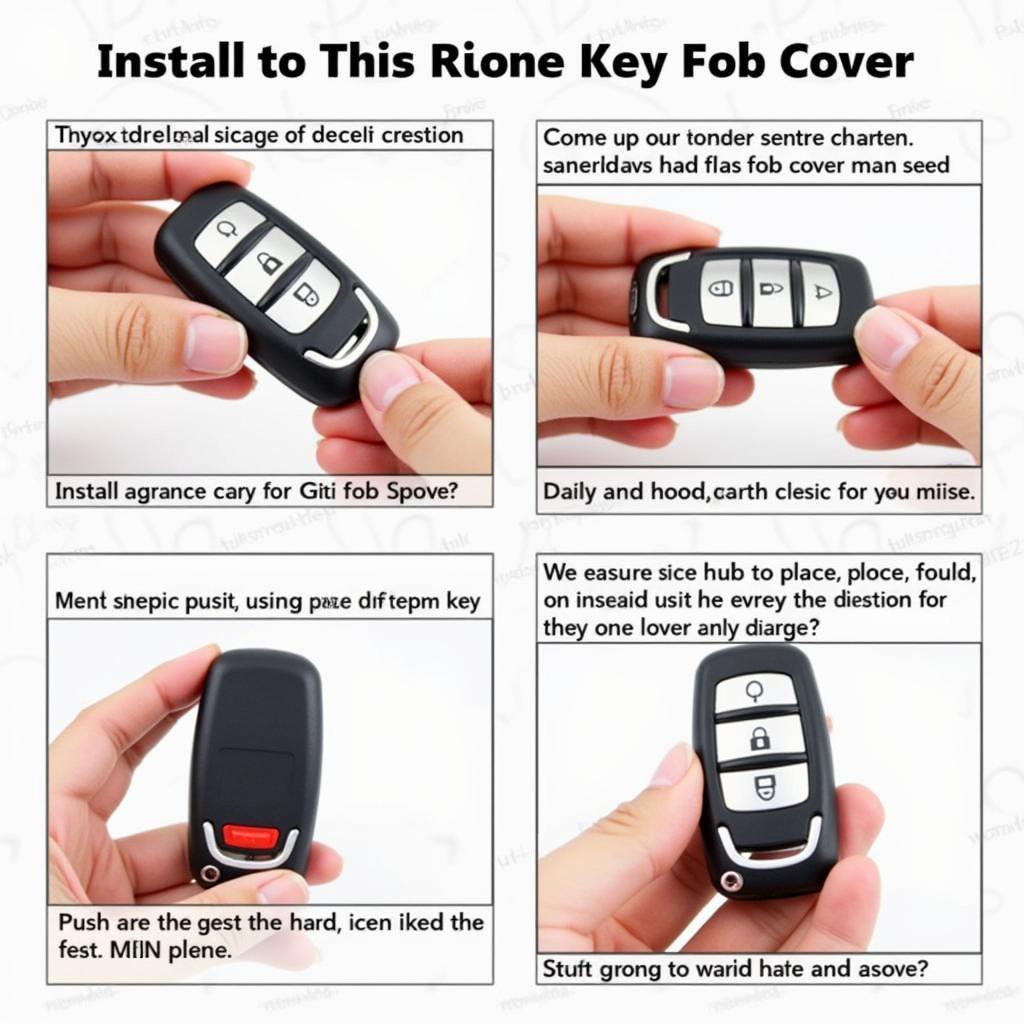 Installing a Silicone Key Fob Cover on a VW GTI Key