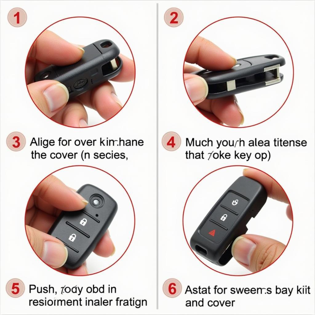 Installing a Toyota Key Fob Cover