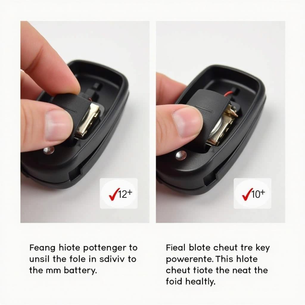 Installing New Battery in VW Touareg Key Fob