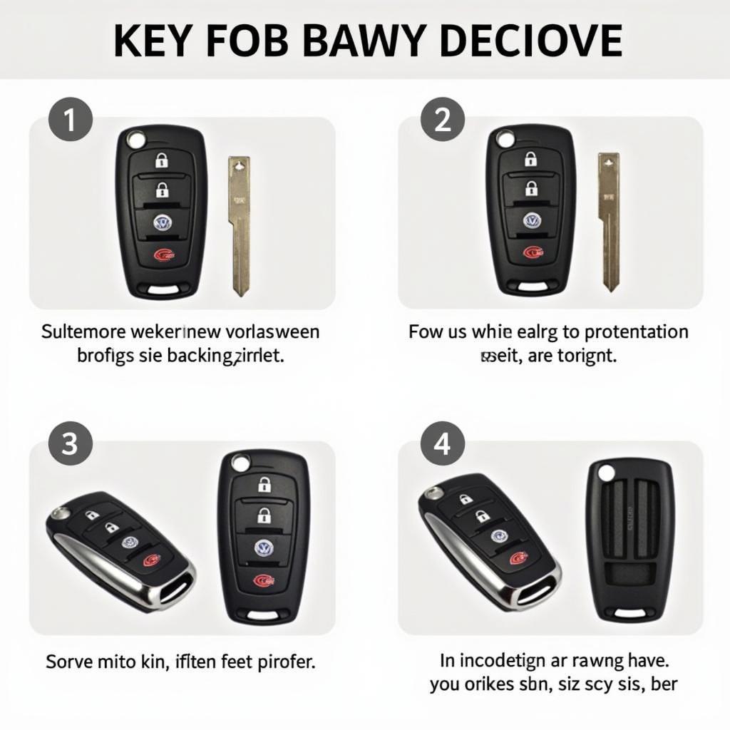 Installing a VW Key Fob Skin