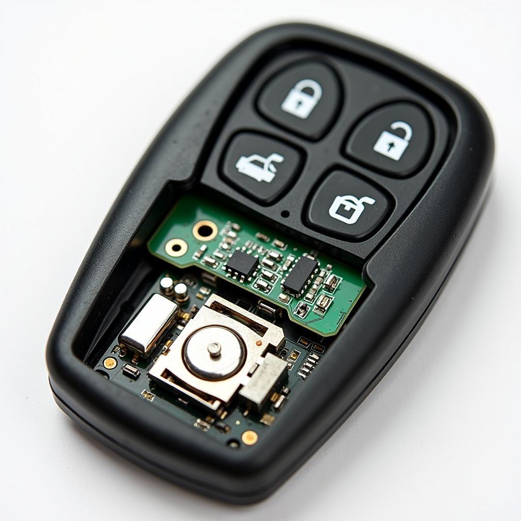 Jeep Cherokee Key Fob Internal Components