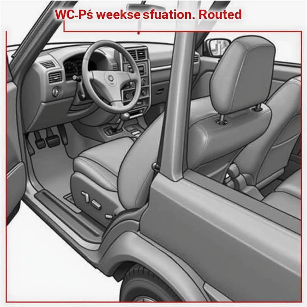 Location of the Wireless Control Module in a Jeep Cherokee