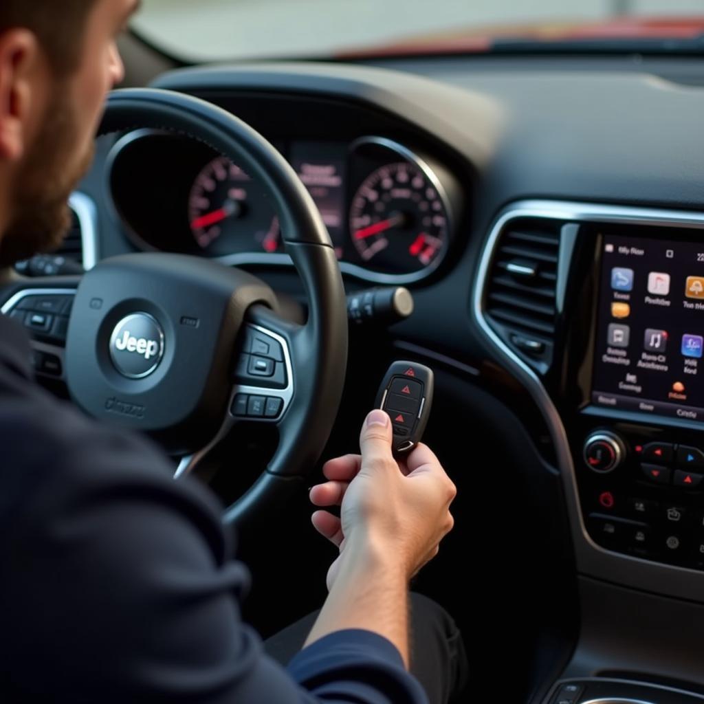 Jeep Grand Cherokee key fob programming