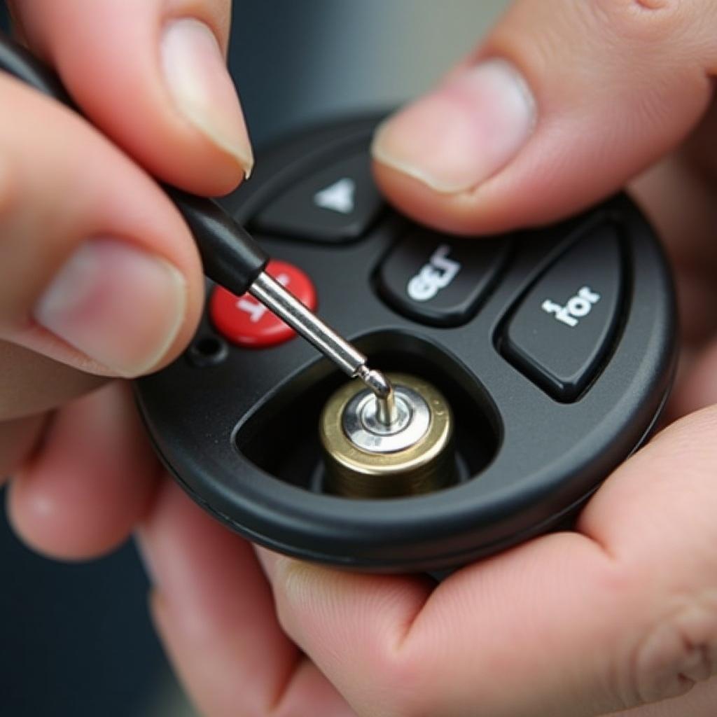 Replacing a Jeep Key Fob Battery